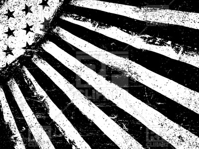 Monochrome Negative Photocopy American Flag Vector Image 400x300 Monochrome Negative Photocopy American Flag Vector Image