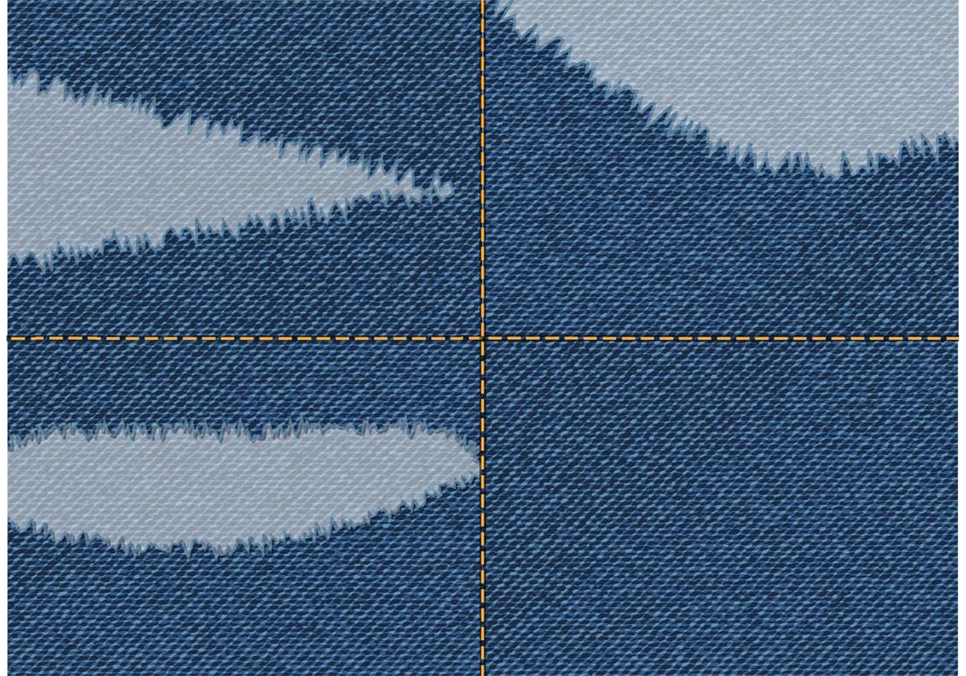 1400x980 Torn Fabric Free Vector Art