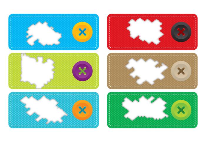 700x490 Torn Fabric Label Vectors