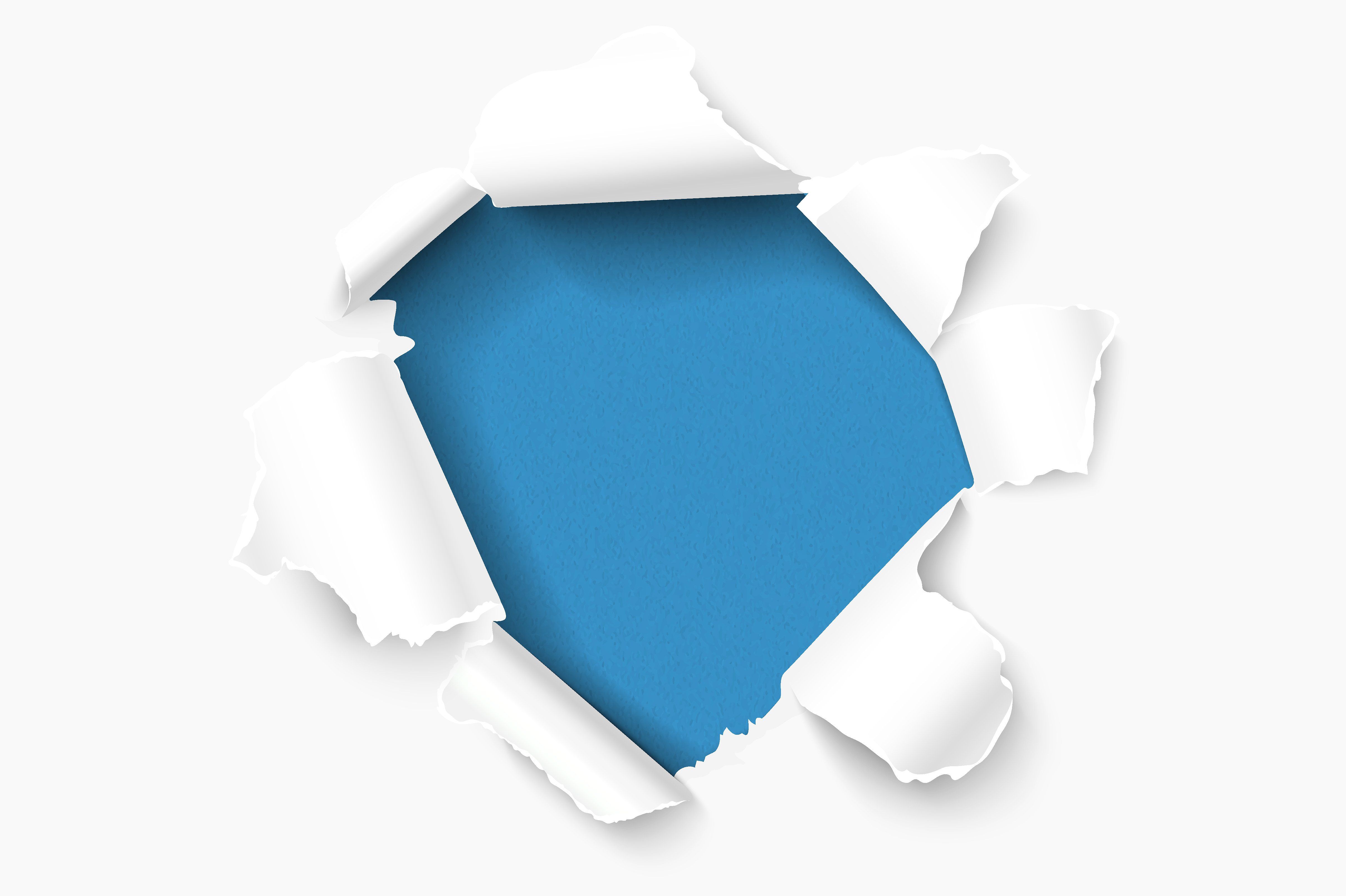 4833x3217 Vector Torn Paper