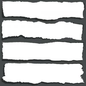 300x300 Torn Paper With Ripped Edge Gm Cqrecords