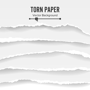 300x300 Torn Edge Paper Royalty Free Vectors