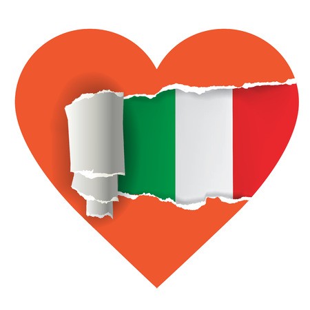 I Love Italy Heart With Torn Paper Uncovering Italy Flag Vector 450x450 I Love Italy Heart With Torn Paper Uncovering Italy Flag Vector