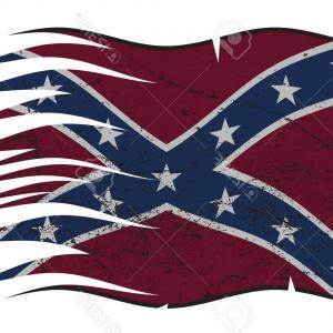 Photostock Vector A Wavy Torn And Grunged Confederate Flag 300x300 Photostock Vector A Wavy Torn And Grunged Confederate Flag
