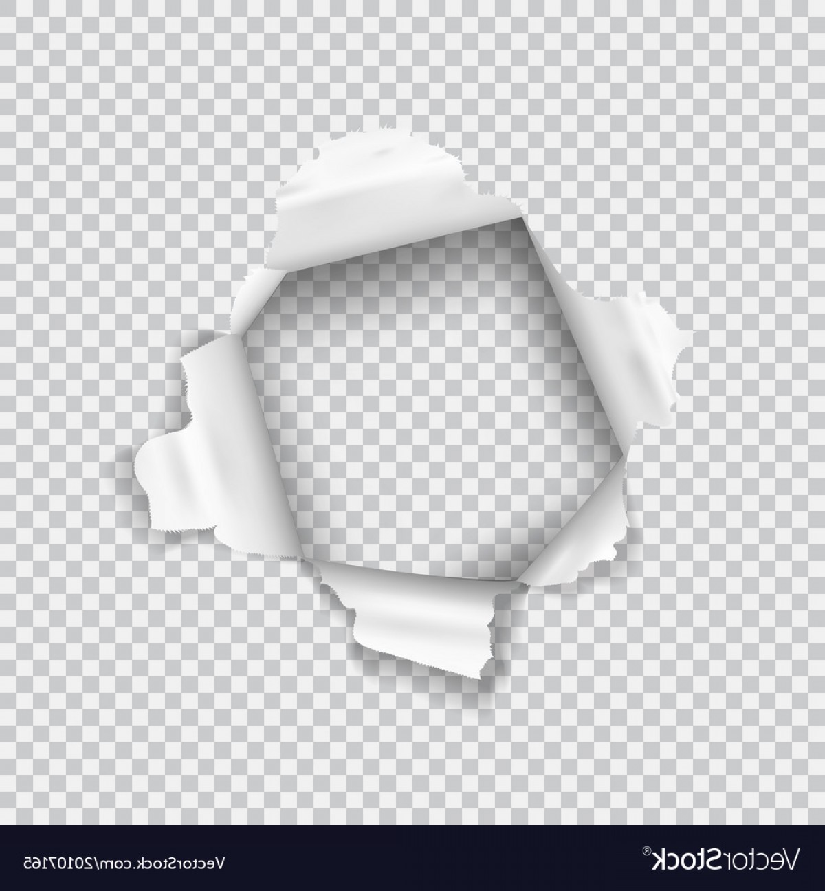 1200x1296 Hole In Torn Paper Vector Lamaison