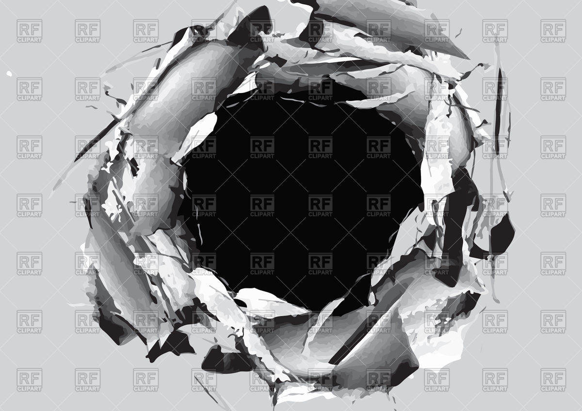 1200x848 Paper Hole With Torn Vector Image Of Backgrounds, Textures