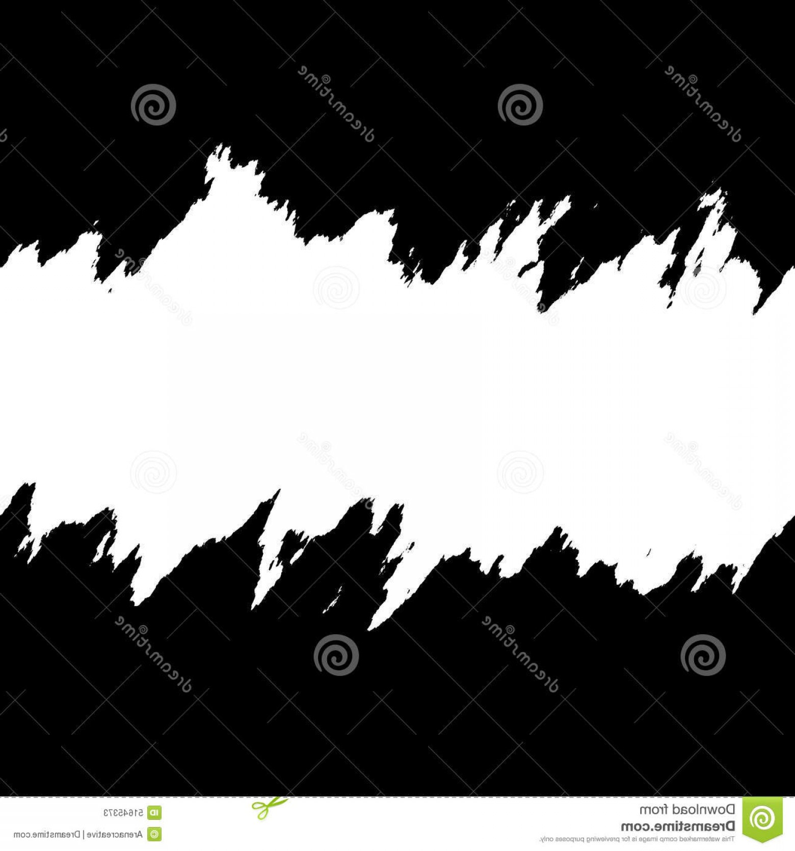 1560x1668 Stock Illustration Ripped Torn Layout Black White Copyspace Image