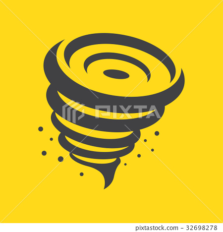 Tornado Icon, Vector Illustration 450x468 Tornado Icon, Vector Illustration