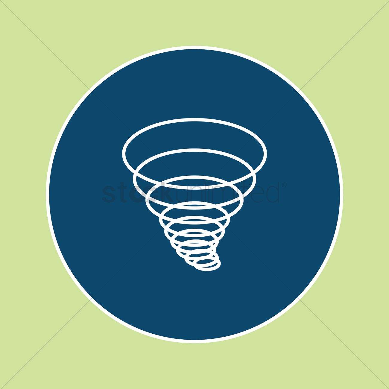Tornado Icon Vector Image 1300x1300 Tornado Icon Vector Image