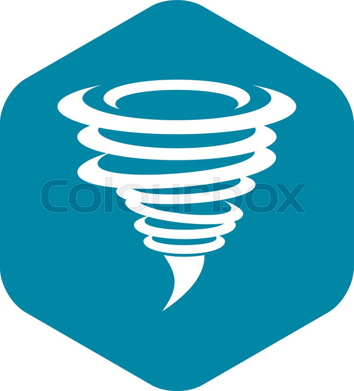 Tornado Icon In Simple Style Isolated Stock Vector Colourbox 724x800 Tornado Icon In Simple Style Isolated Stock Vector Colourbox