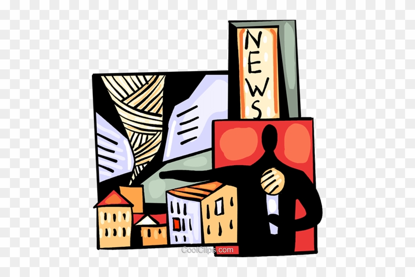 News Reporter With Tornado Royalty Free Vector Clip 840x560 News Reporter With Tornado Royalty Free Vector Clip