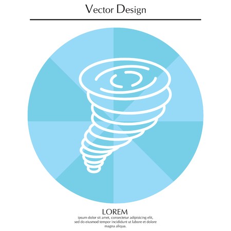 450x450 Tornado, Vector Icon Royalty Free Vector Graphics