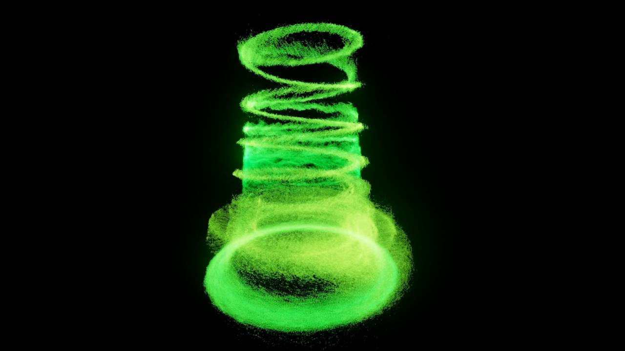 1280x720 Tornado Vector Field