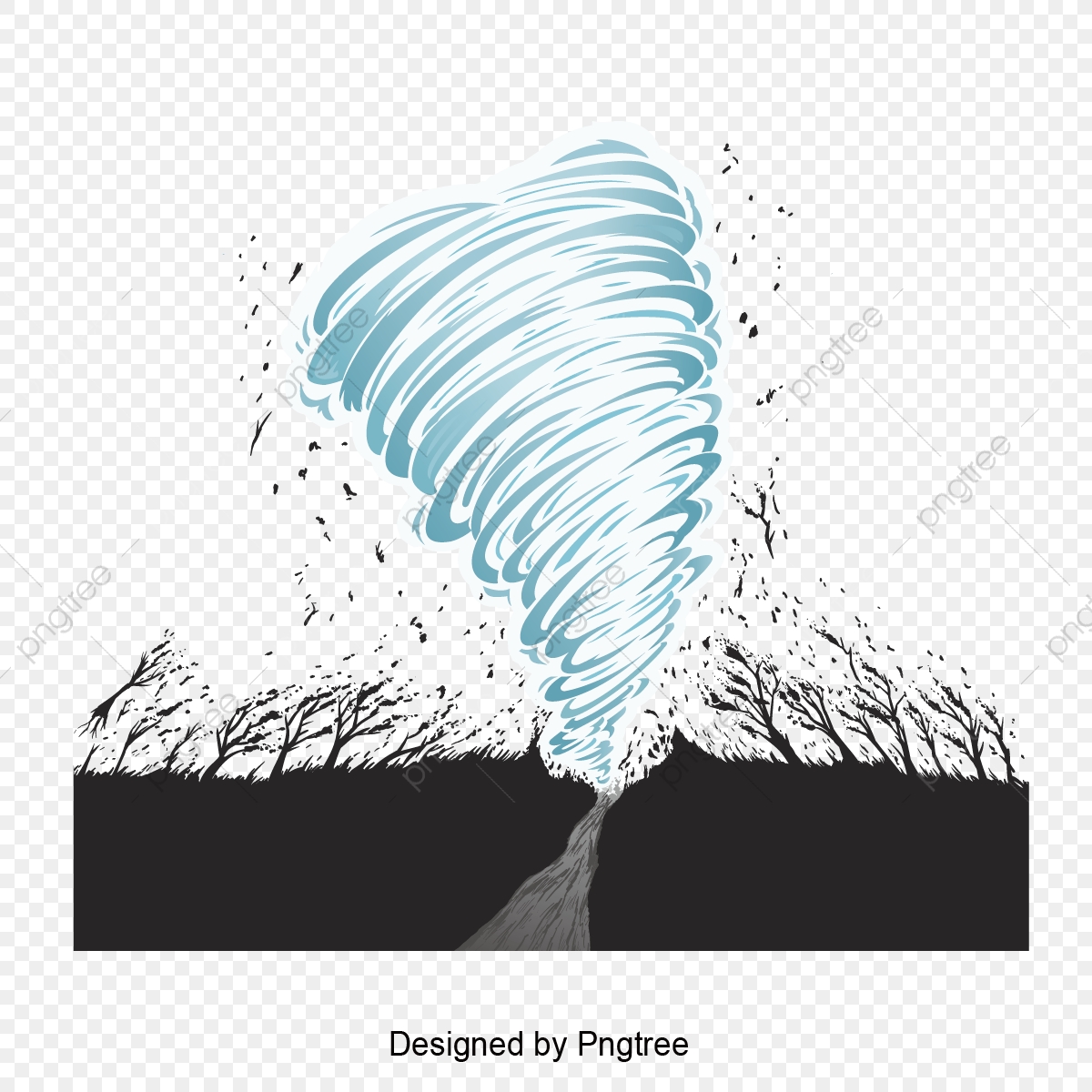 1200x1200 Cartoon Tornado Vector, Cartoon Vector, Png, Tornado Vector Png