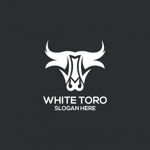 626x626 White Toro Logo Vector Premium Download