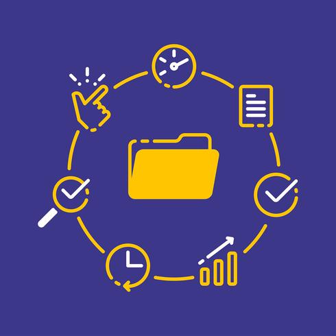 490x490 Torrent Benefit Line Art Icon Vector