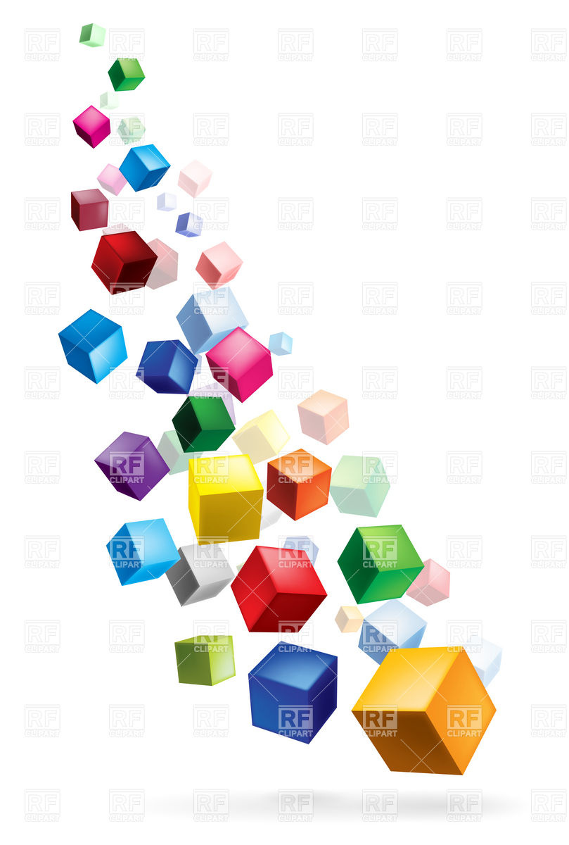 809x1200 Color Cubes Torrent Vector Image Of Backgrounds, Textures