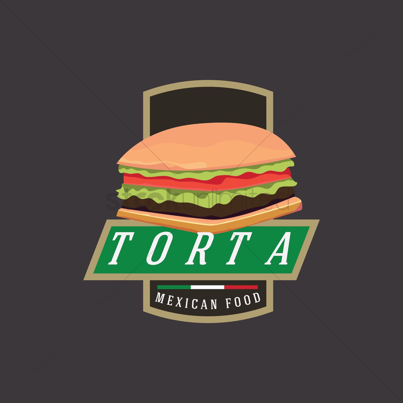 1300x1300 Torta Vector Image