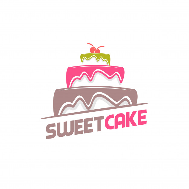626x626 Vector Logo De Torta Descargar Vectores Premium