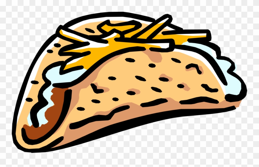 880x568 Vector Illustration Of Mexican Cusine Tortilla Taco