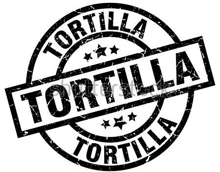 450x352 Stock Vector Tortilla Round Grunge Black Stamp