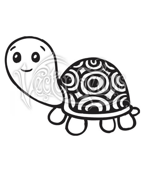 468x580 High Resolution Cartoon Cute Hand Drawn Turtle Shell Clip Art