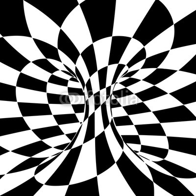400x400 Black And White Checkered Torus Vector Illustration Buy Photos