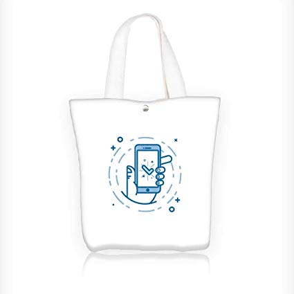 Canvas Shoulder Hand Bag Vector Of Blue Colors 425x425 Canvas Shoulder Hand Bag Vector Of Blue Colors