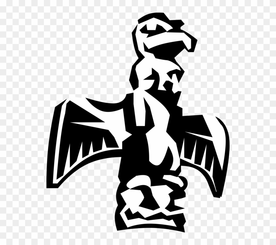 880x780 Indian Clipart Totem Pole