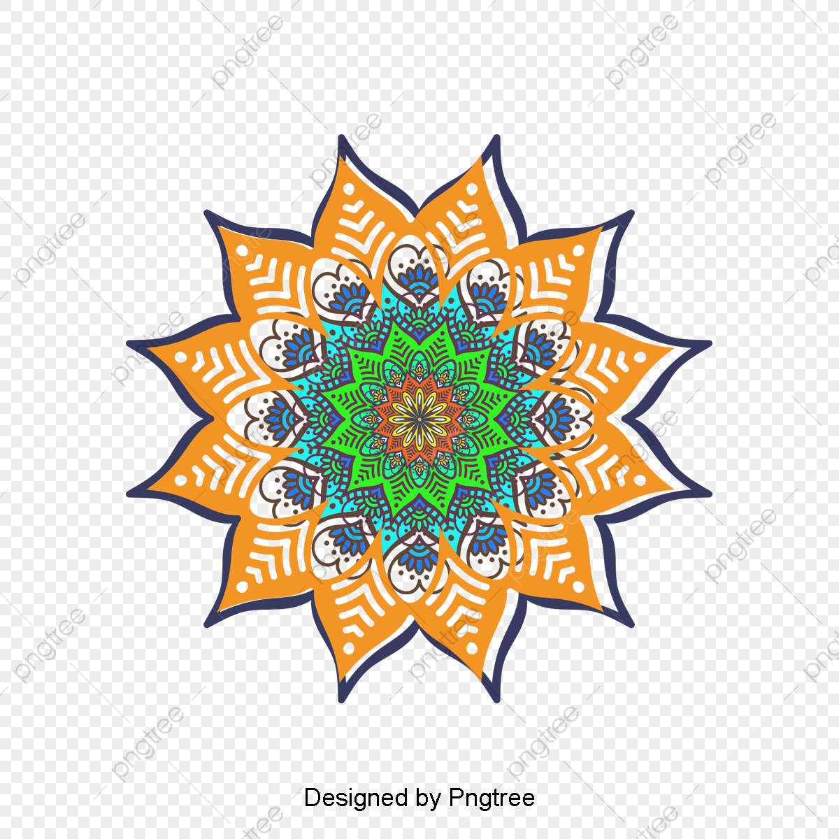 1200x1200 Red Mandala Totem Totem, Vector Material, Religious Totem