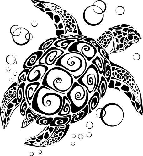 456x496 Free Turtle Totem Vector Clipart And Vector Graphics