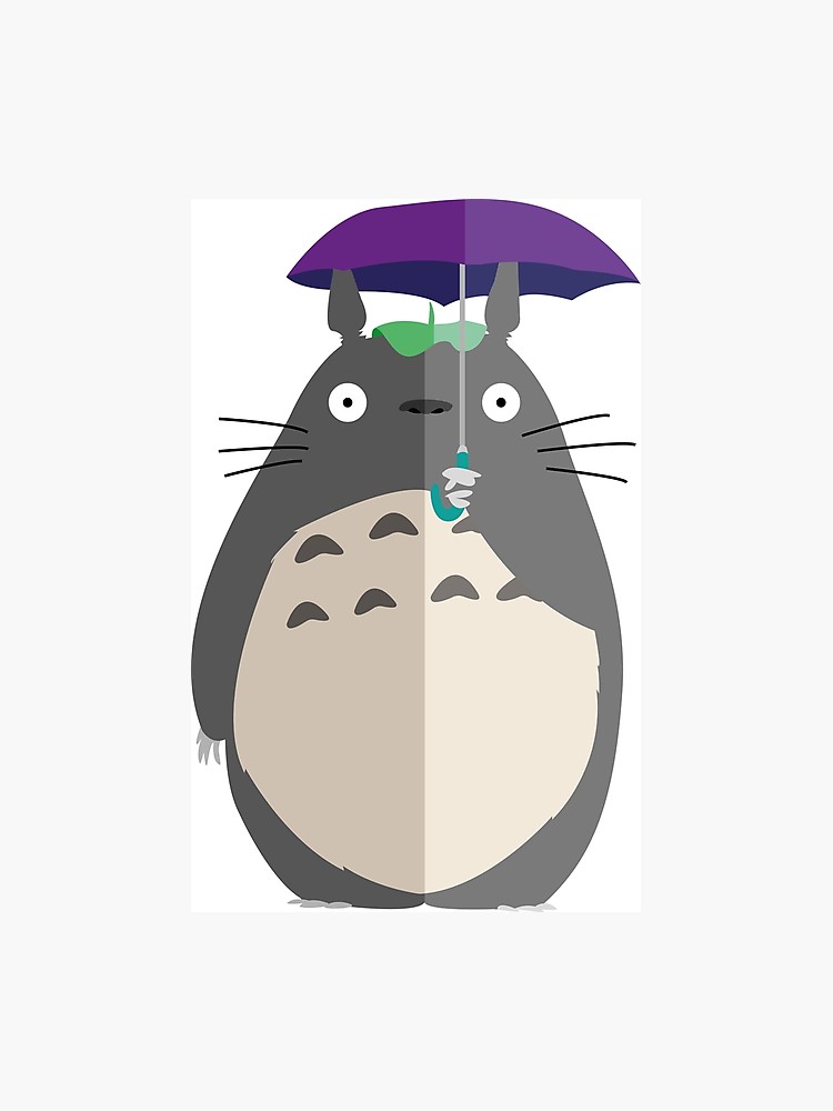 750x1000 My Neighbour Totoro Totoro Vector Photographic Print
