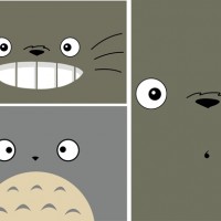 200x200 Totoro Illustration Free Vector Logo Graphic Design