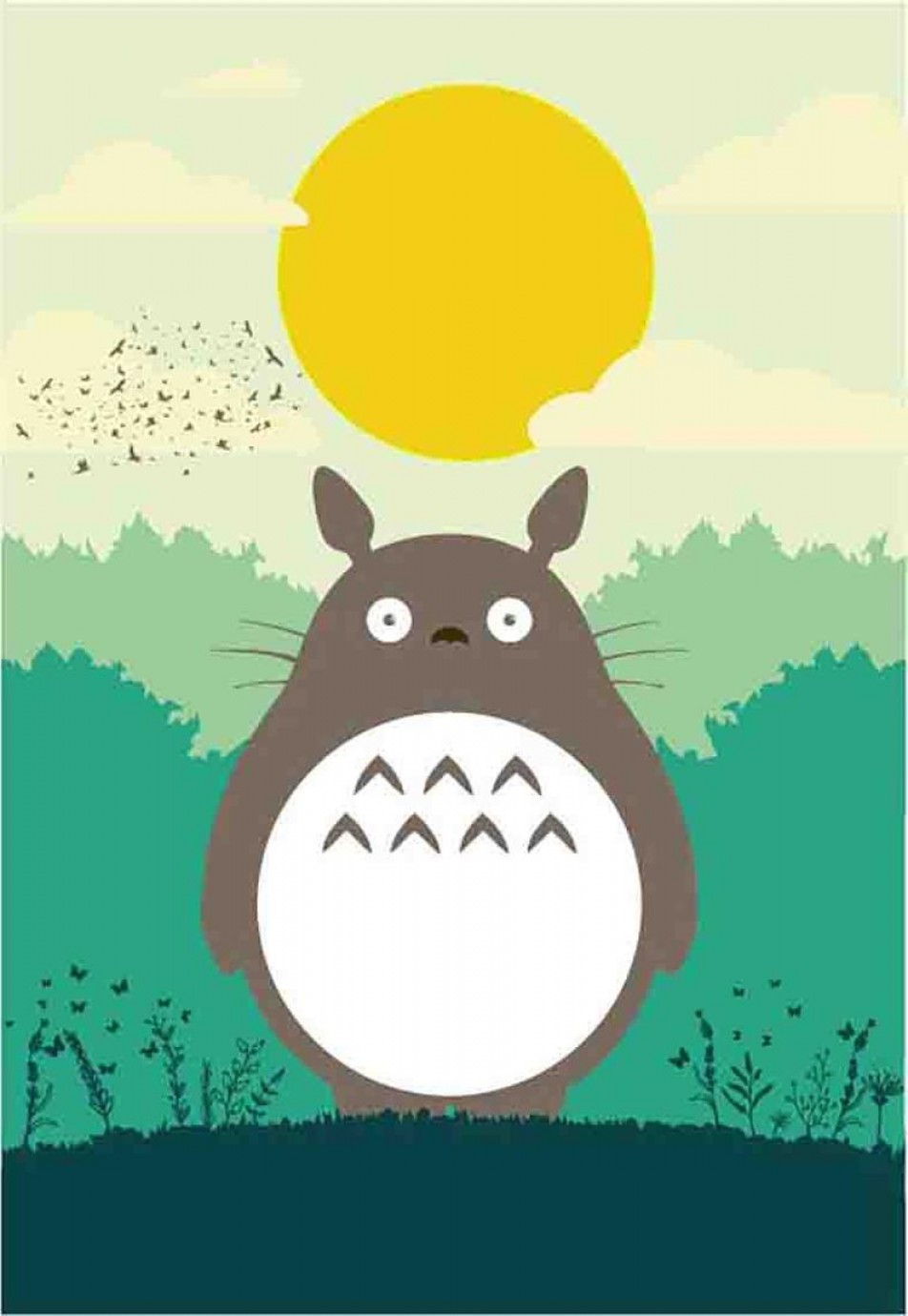 Download Totoro Vector at Vectorified.com | Collection of Totoro ...