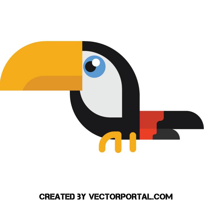 Toucan Vector Clip Art 660x660 Toucan Vector Clip Art
