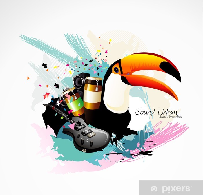 Toucan Vector Illustration Poster We Live To Change 700x672 Toucan Vector Illustration Poster We Live To Change