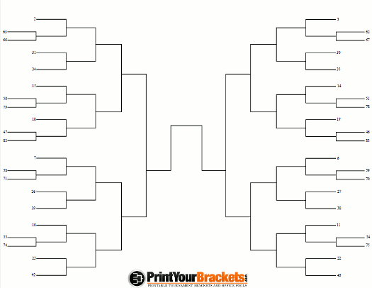 Tournament Bracket Vector