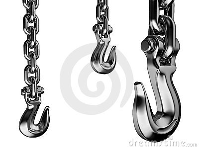 400x300 Tow Chain Clipart
