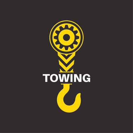 450x450 Tow Truck Icon Wrecker Logotip Towing Hook Round The Clock