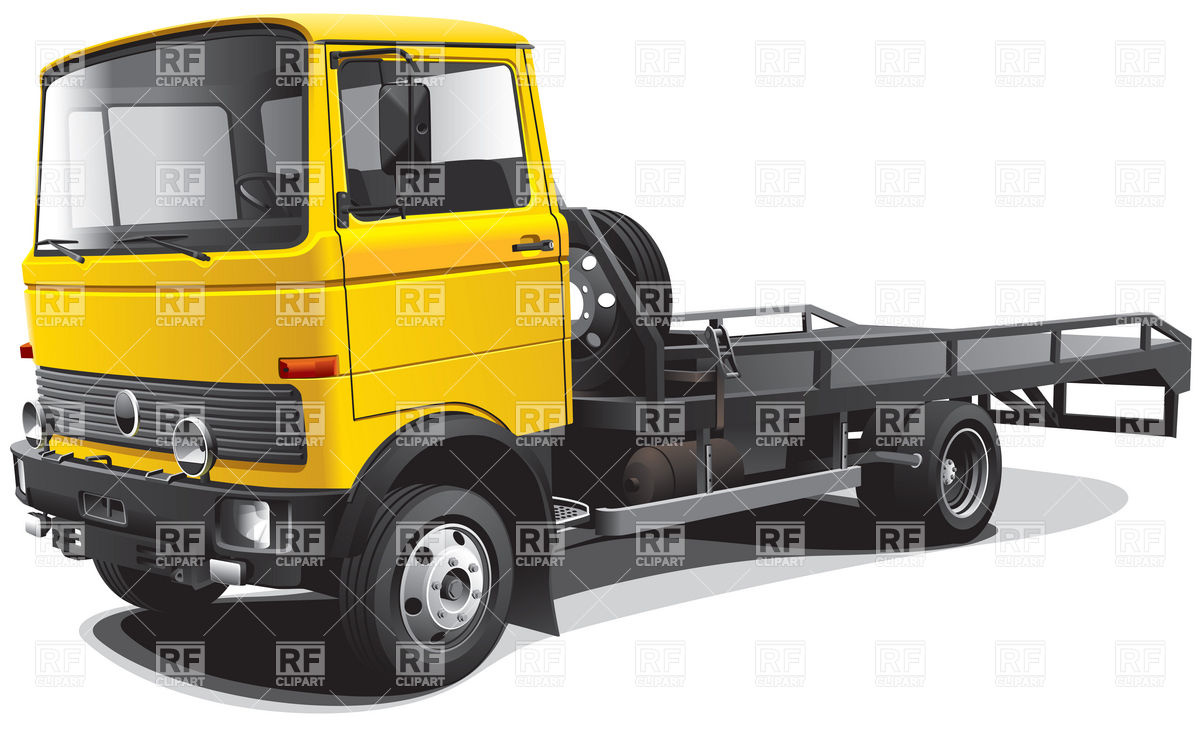 1200x750 Tow Truck Vector Image Of Transportation Vectorroom