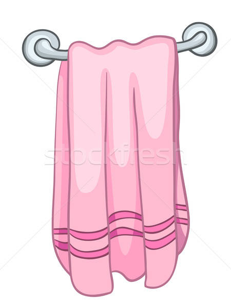 Cartoon Home Kitchen Towel Vector Illustration Andrei Krauchuk 450x600 Cartoon Home Kitchen Towel Vector Illustration Andrei Krauchuk