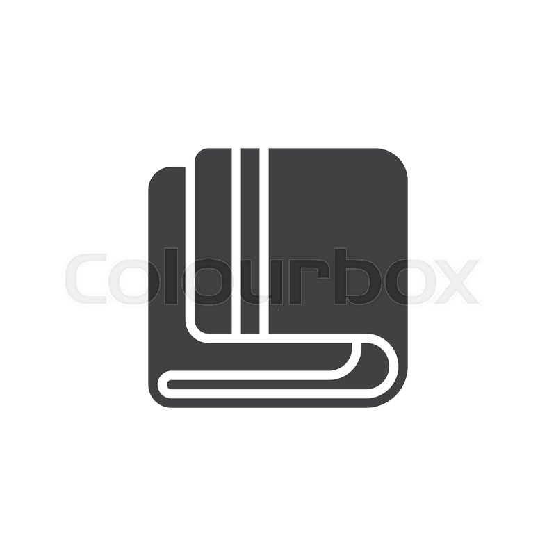 Folded Towel Vector Icon Filled Flat Stock Vector Colourbox 800x800 Folded Towel Vector Icon Filled Flat Stock Vector Colourbox