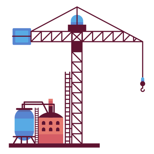 512x512 Factory And Industrial Tower Crane