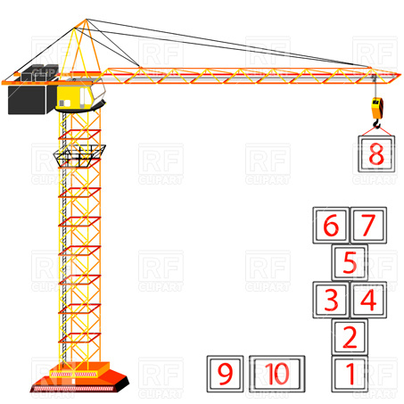 453x453 Tower Crane Vector Image Of Technology Robertosch
