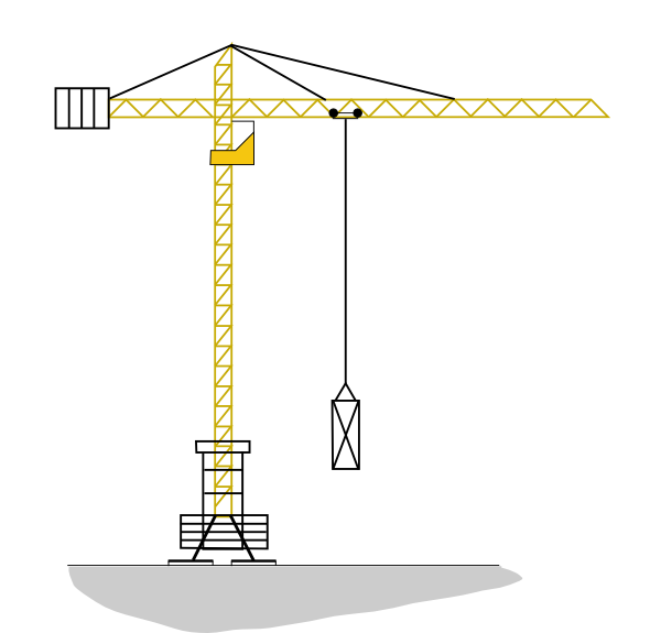 600x575 Crane Clipart Tower Design For Free Download And Use Images