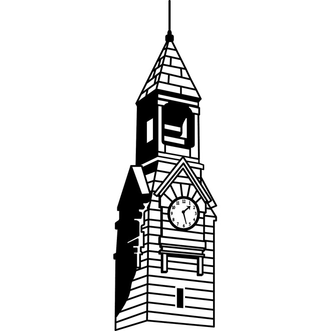 Clock Tower Vector Image 660x660 Clock Tower Vector Image
