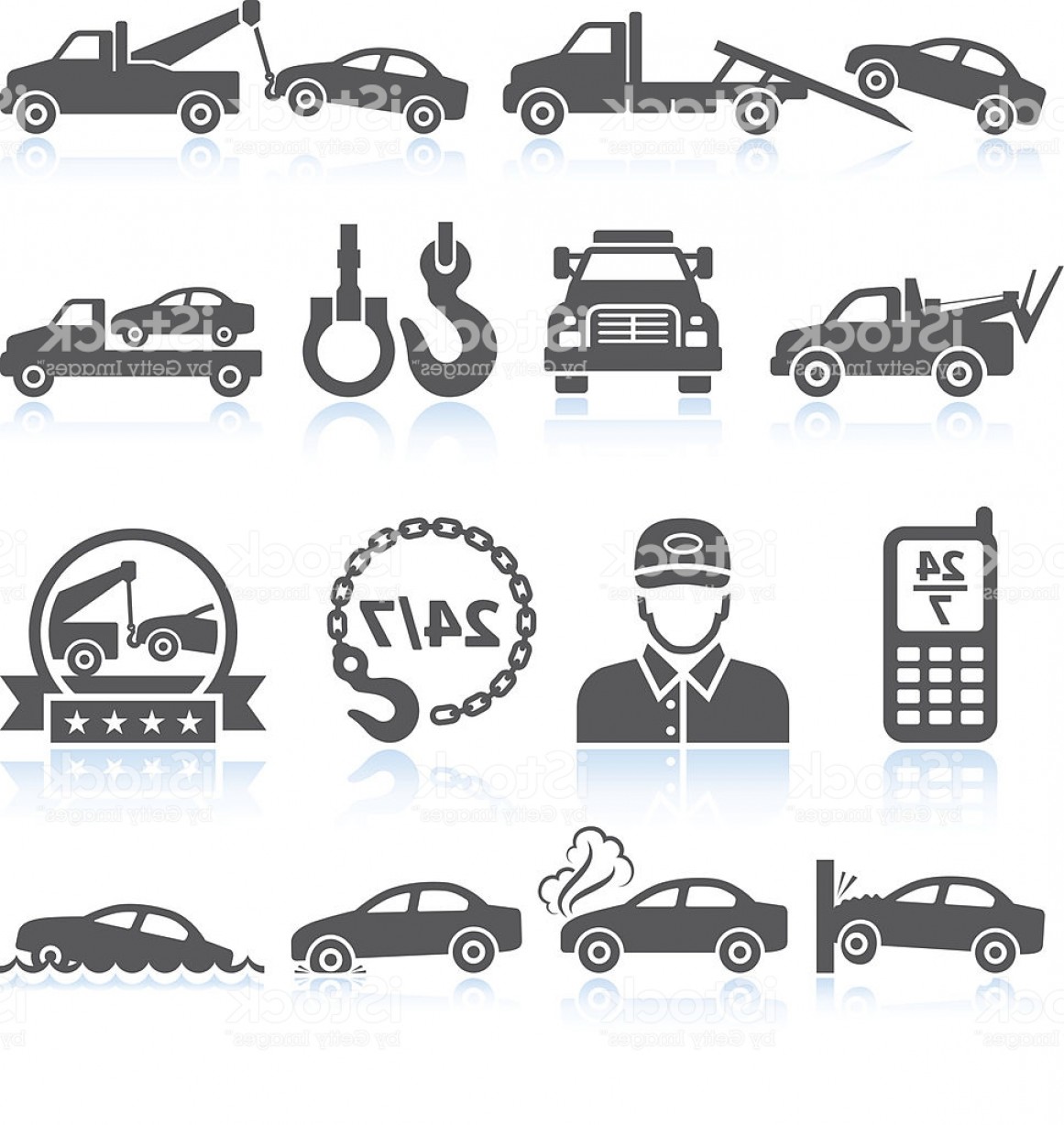 1161x1228 Towing Truck Black White Royalty Free Vector Icon Set Gm Soidergi