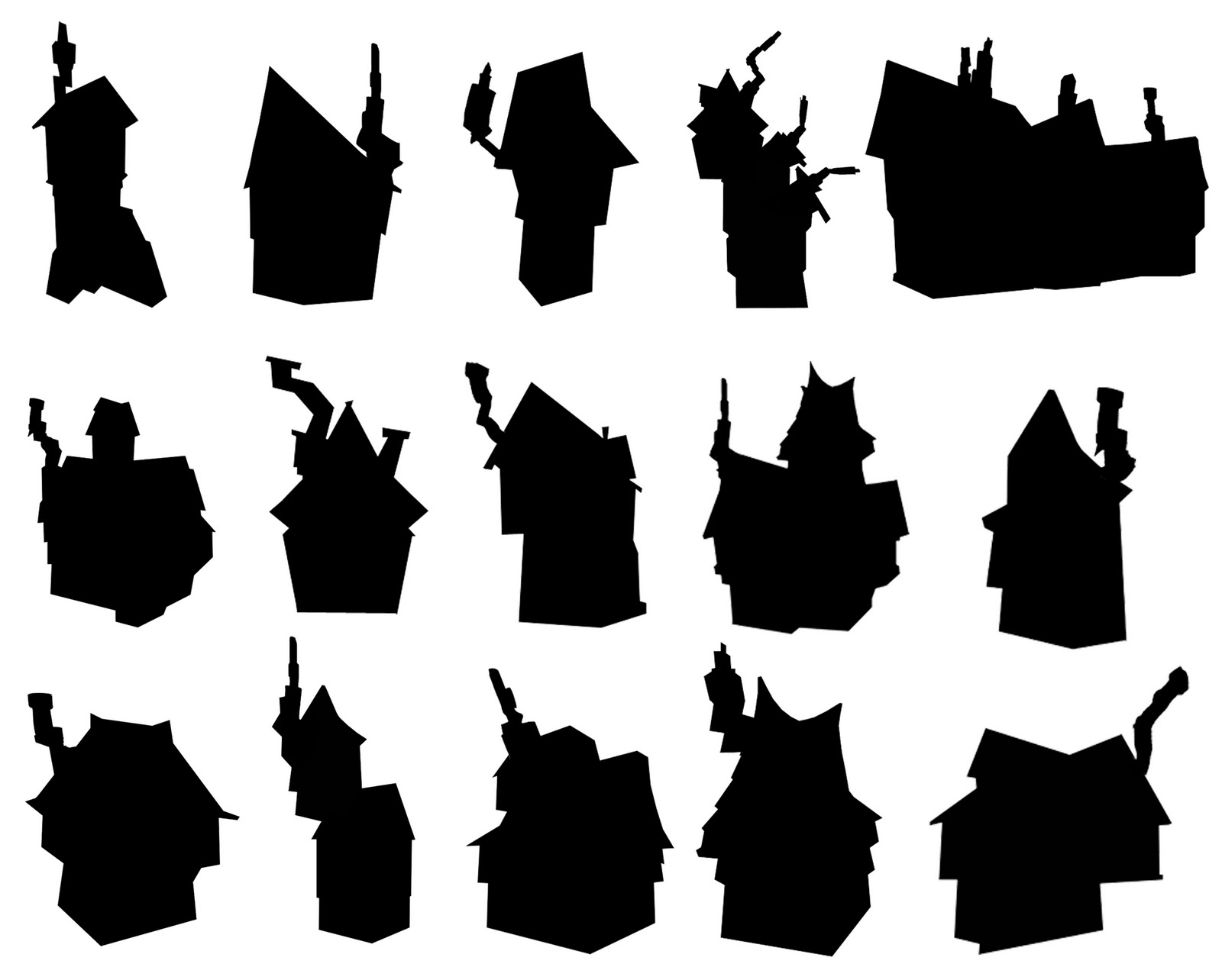 1600x1284 Collection Of 'old Town Silhouette' Download More Than Images