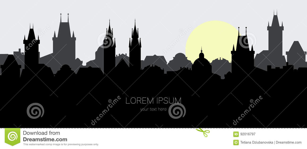 1300x632 Huge Collection Of 'old Town Silhouette' Download More Than