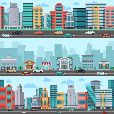 400x400 Page Town On Curated Vector Illustrations, Stock Royalty Free